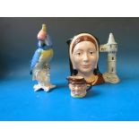 A Royal Doulton Catherine of Aragon jug,