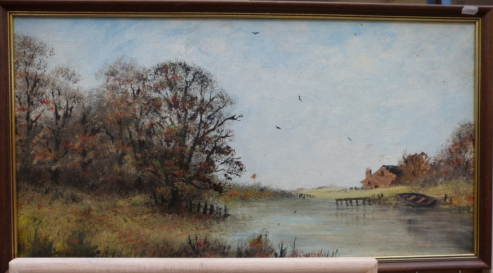 Digby Page 'Autumn Peace' oil on canvas - Image 2 of 2