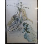 Salvador Dali: Lithograph "De Cruce Depo