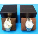 Two Michael Kors wristwatches, both in o