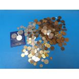A quantity of pre-decimal UK coinage tog