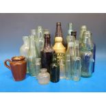 A collection of Stroud and other glass b