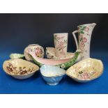 Collection of Maling Ware ceramics