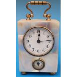 A small French alarm clock c1890 in abal