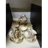 A Wedgwood tea set