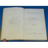 "Marcella" by Mrs Humphry Ward, in three volumes (1st edition, 1894)