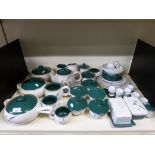 A quantity of Denby "Greenwheat" pattern dinnerware (approximately 40 pieces in total)