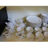 112 pieces of Villeroy & Bosch 'Adriana' dinner ware to include 16 dinner plates, 24 cake plates,