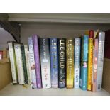 A quantity of books to include works by Lee Child, Ranulph Fiennes and gardening etc