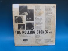 A collection of 15x LPs by The Rolling Stones,