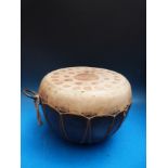 A bongo drum