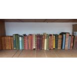 Works of literature including Thomas Malory 'Morte D'Arthur' (four vols) full leather;