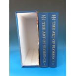 'The Art of Florence', Two volumes, blue cloth with gilt lettering to the spine,