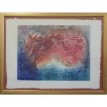 WITHDRAWN          A pair of artist proof abstract prints, 73/250 entitled Taurus and Pallas,