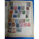 Nine miscellaneous albums including a Strand album of all world stamps and items