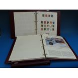 Stanley Gibbons GB albums, volumes 1 - 4,