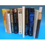 A collection of books on social issues including signed copies by Andrew Marr, Max Hastings,