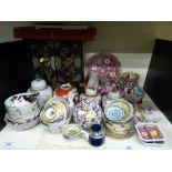 A large collection of oriental ceramics, cloissoné,