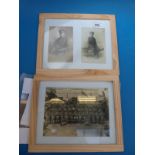 A collection of military related ephemera together with two photograph albums etc
