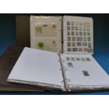 Four albums of Australia and States stamps,