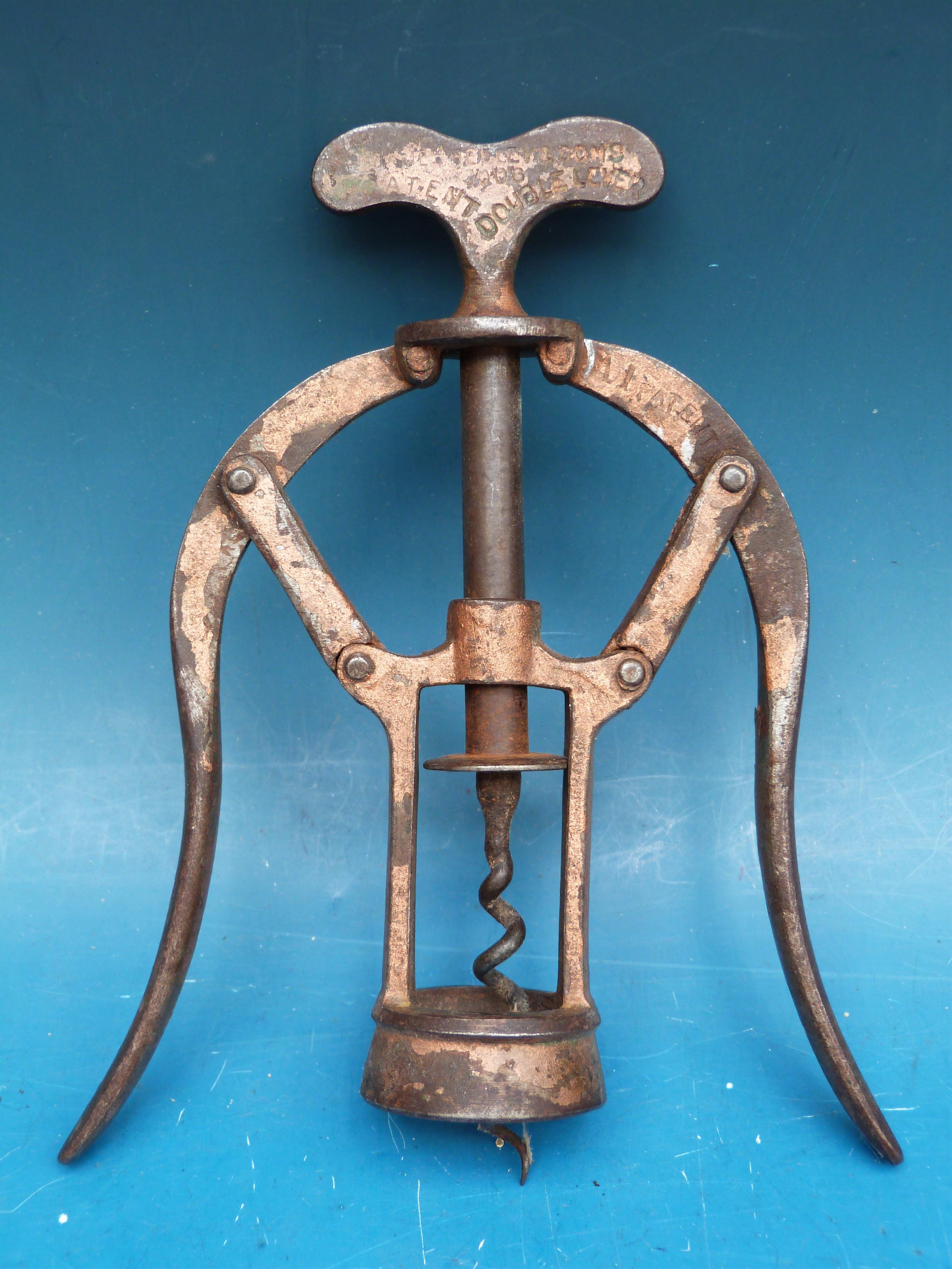A James Heeley double lever corkscrew