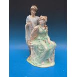 A Wedgwood double figure group