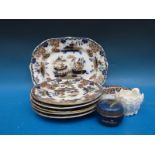 A collection of Oriental plates,