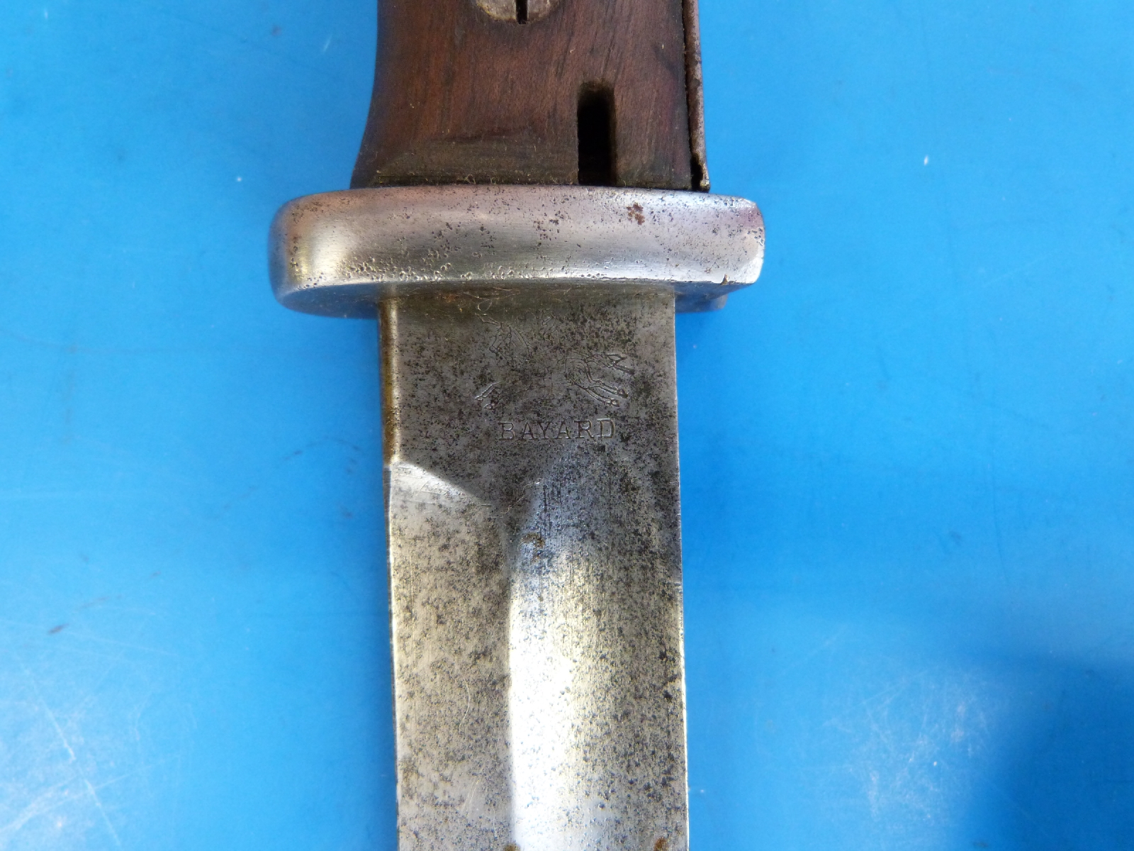 A WWI S14 c1916 German bayonet by Gottlieb Hammesfahr, Solingen Foche, - Image 5 of 6