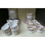 Two tea services, one marked PALT Czechoslovakia with floral decoration,