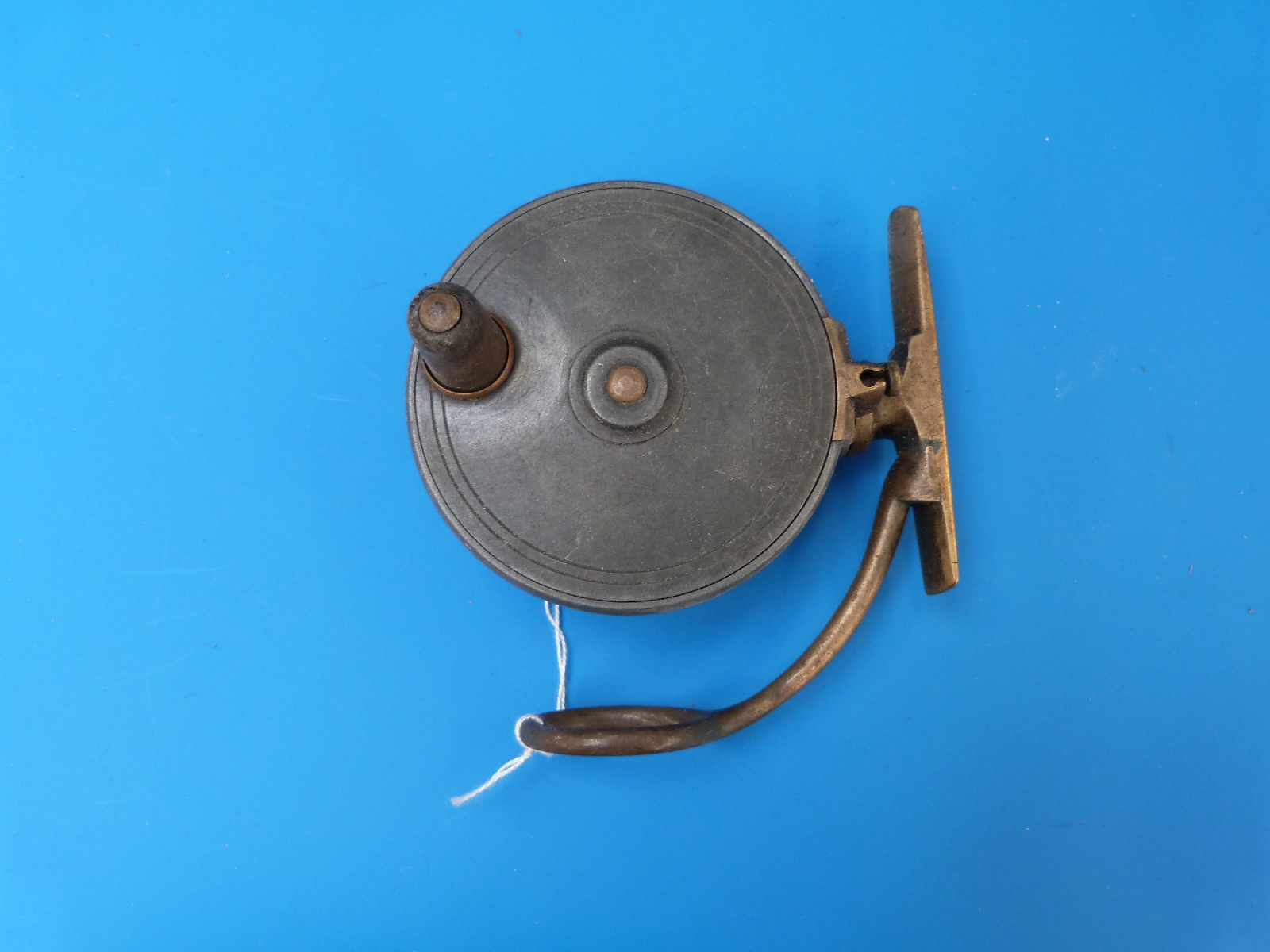 A Malloch's Patent side casting fishing reel - Image 2 of 3
