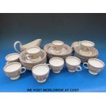 A Wedgwood dinner and tea service in the Florentine pattern (approximately 60 pieces)