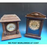 A collection of mantel clocks and parts for the amateur restorer