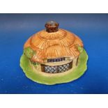 A Beswick dish in the form of a cottage,