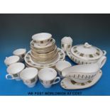 A Spode dinner service in Persia pattern comprising six dinner plate, six bowls, six side plates,