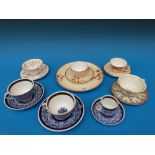 A quantity of Royal Worcester tea ware including Royal Lily pattern
