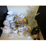 A collection of Aynsley ceramics together with various Wedgwood,