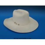 A Stetson hat by MHT (Master Hatters Texas) 3 X beaver blend,
