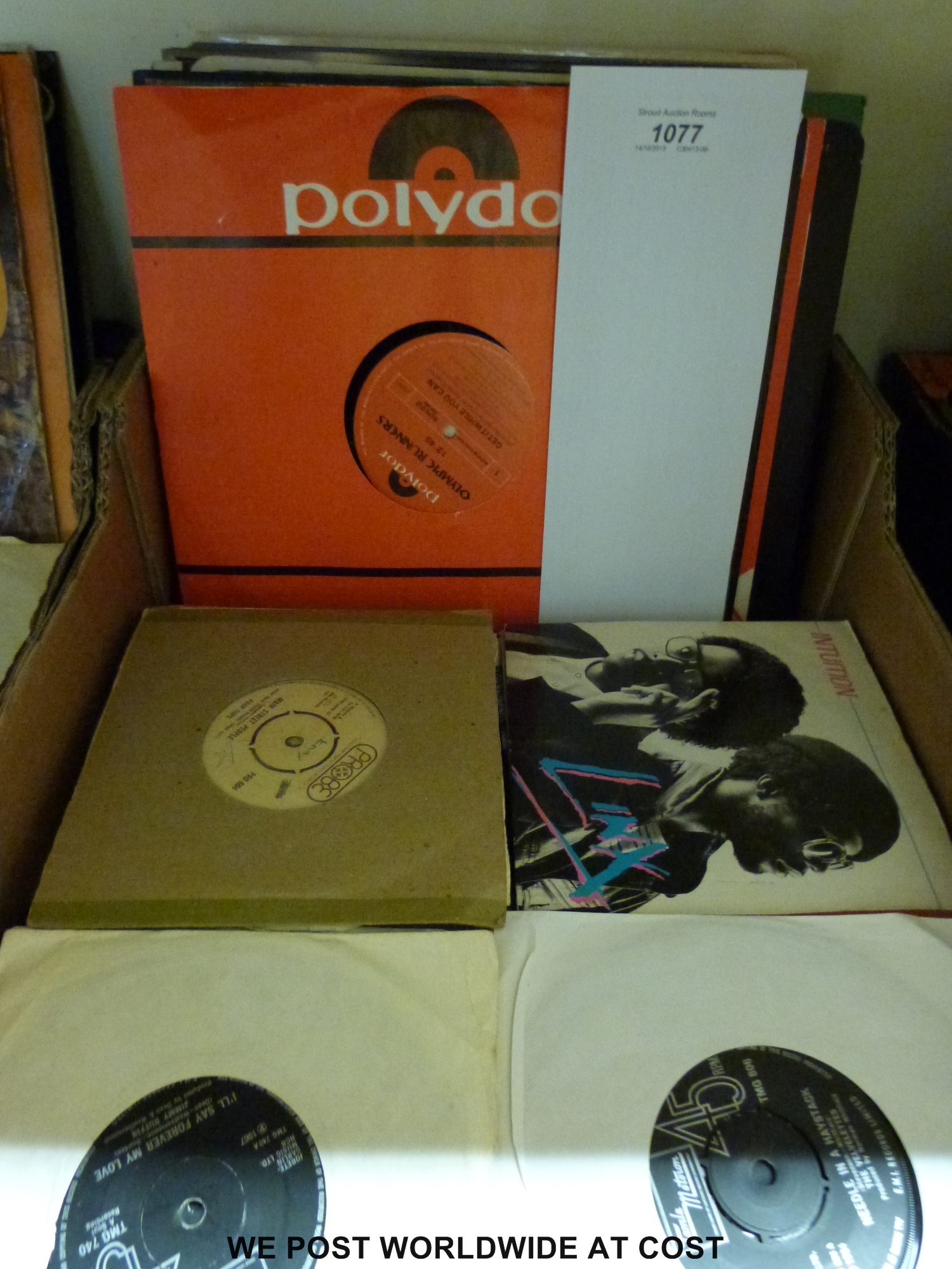 A collection of 7x LPs and more than 40 singles.