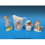 Three Beswick Beatrix Potter figures "Foxy Whiskered Gentleman",