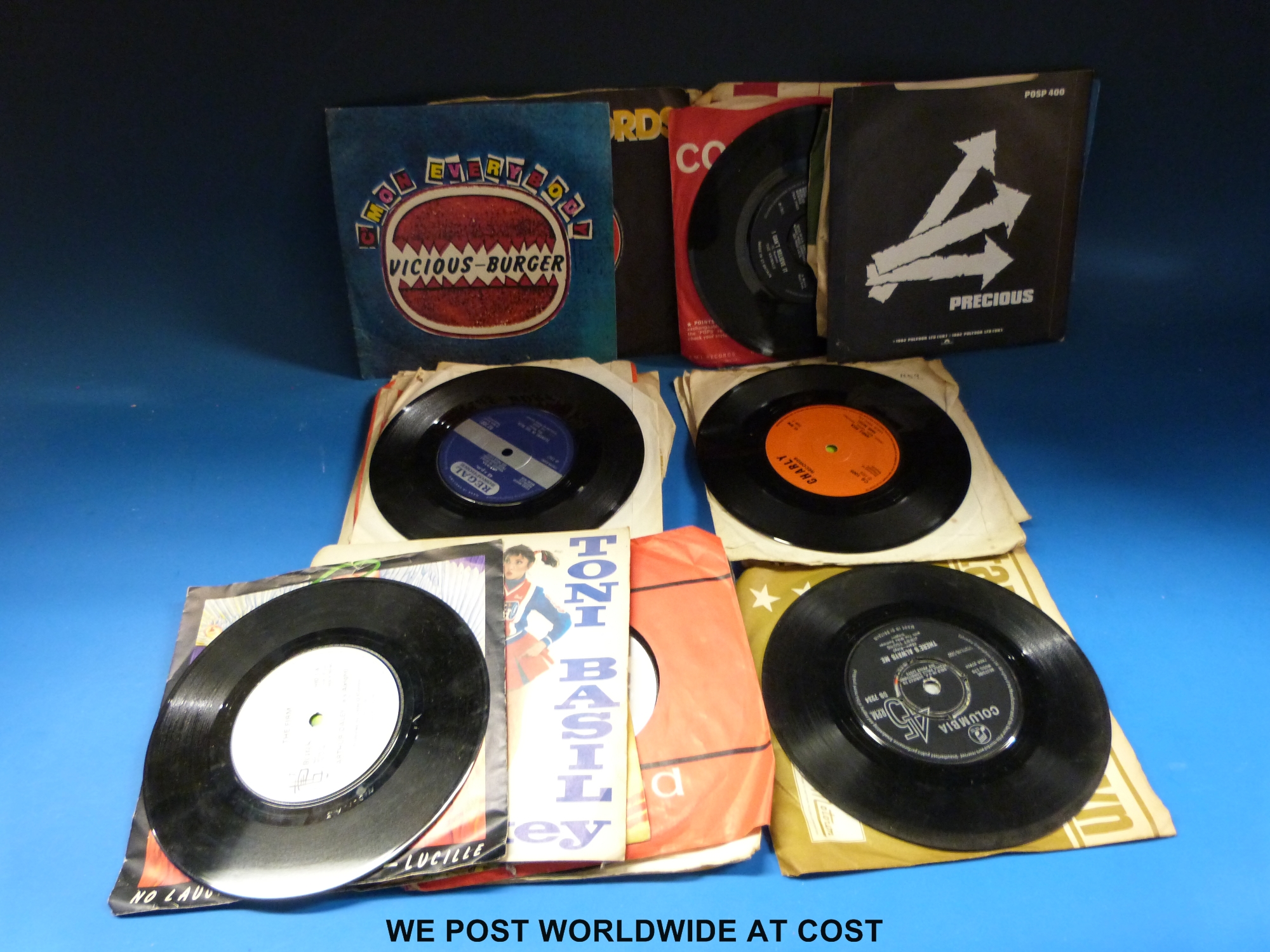 Over 90x 7” singles mostly from the 1960s and the 1970s with a few from the 1950s. - Image 2 of 3