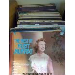 A large collection of LP's, largely easy listening but including Elvis, Dr Hook, Disney,