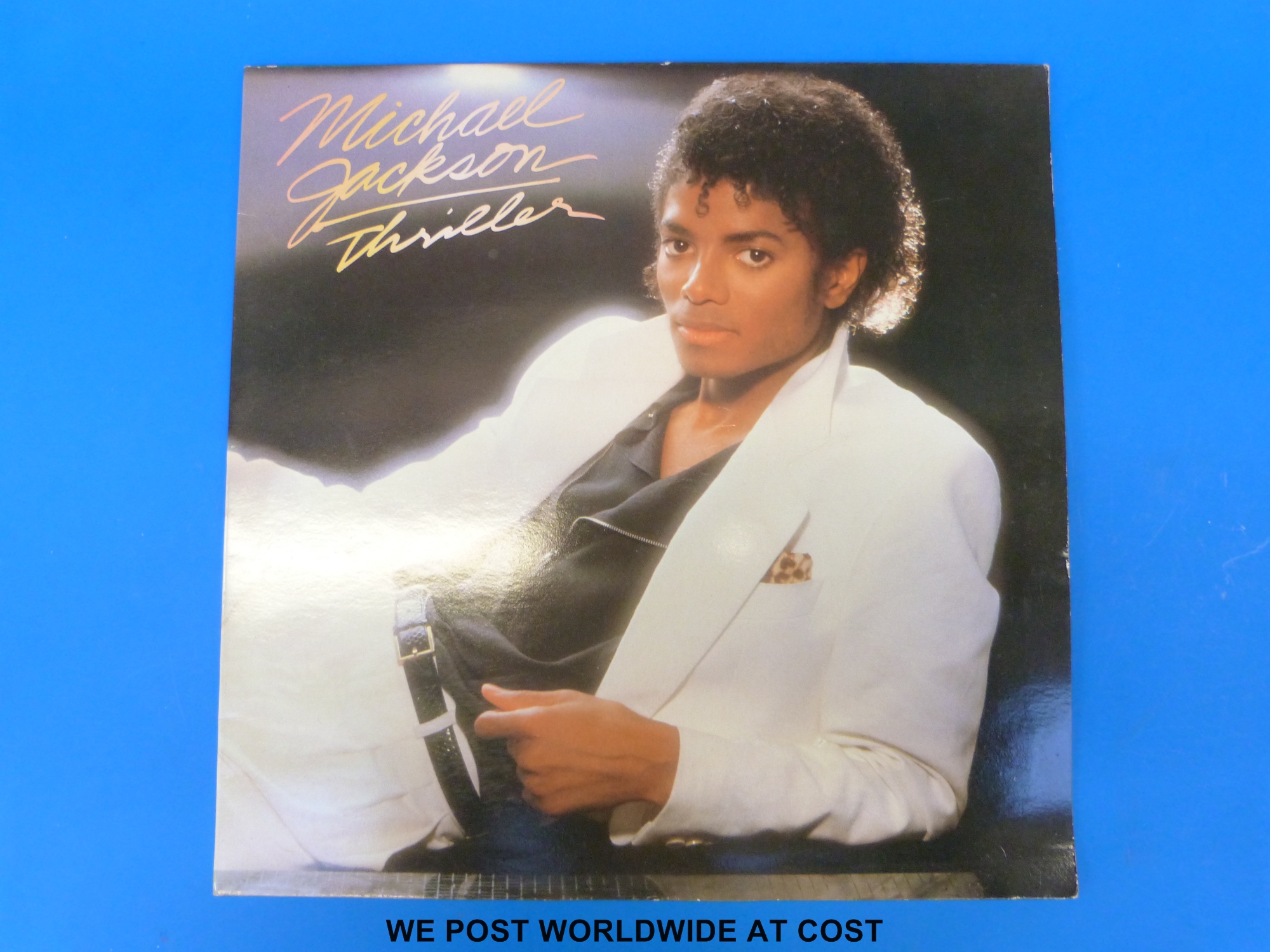 Two LPs by Michael Jackson : “Dangerous” and “Thriller”. - Image 6 of 9