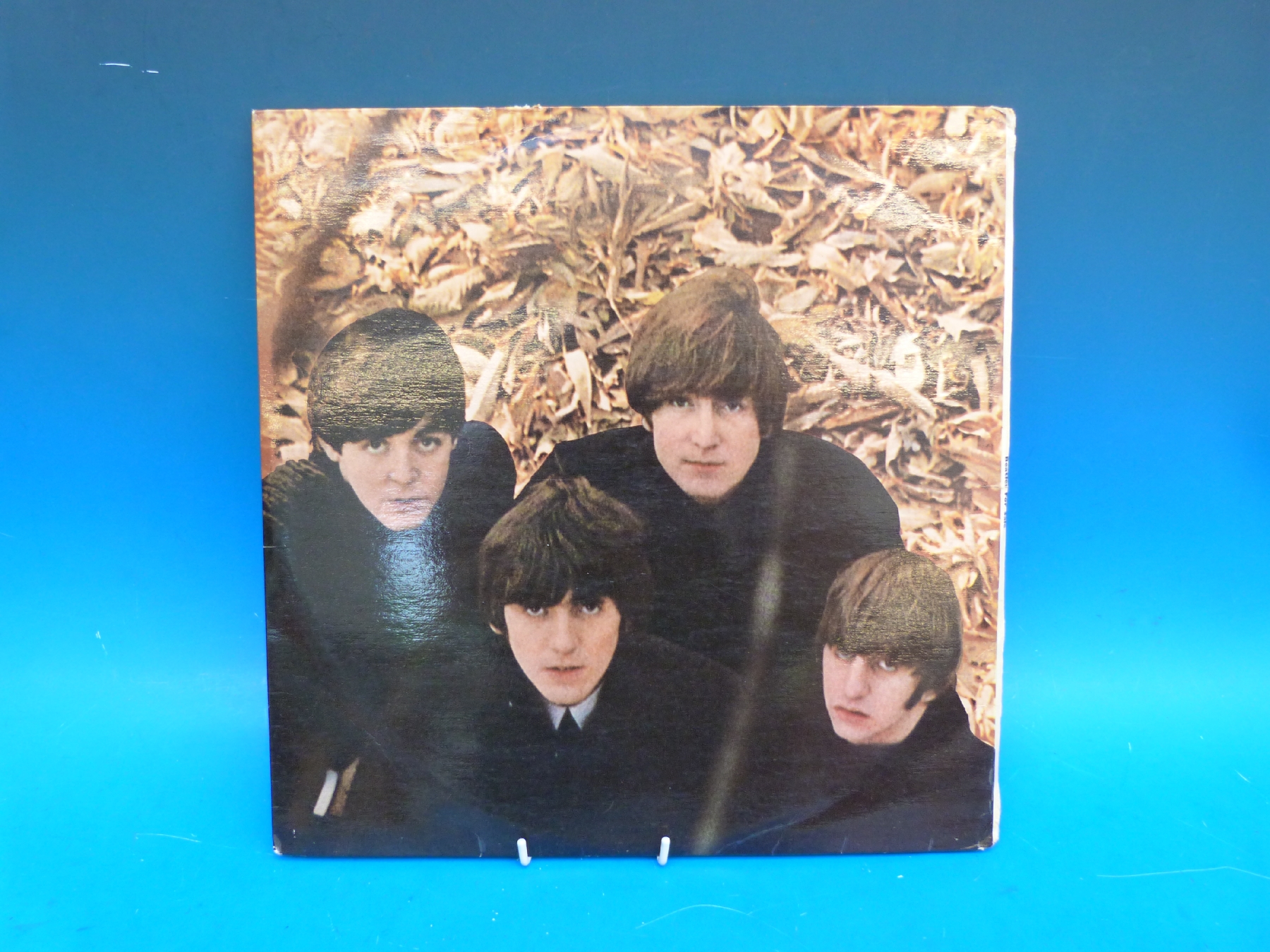 Two Beatles LPs: “Beatles For Sale” (Flip-back sleeve with “outline Mono” PMC 1240, - Image 2 of 8