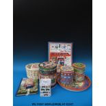 A collection of Emma Bridgwater and Matthew Rice branded items to include books, tins, trays,