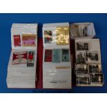 A collection of British and foreign cigarette packets in two albums and three sets of 1930s