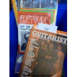 A quantity of 1960's and 1970's guitar magazines including 'BMG',