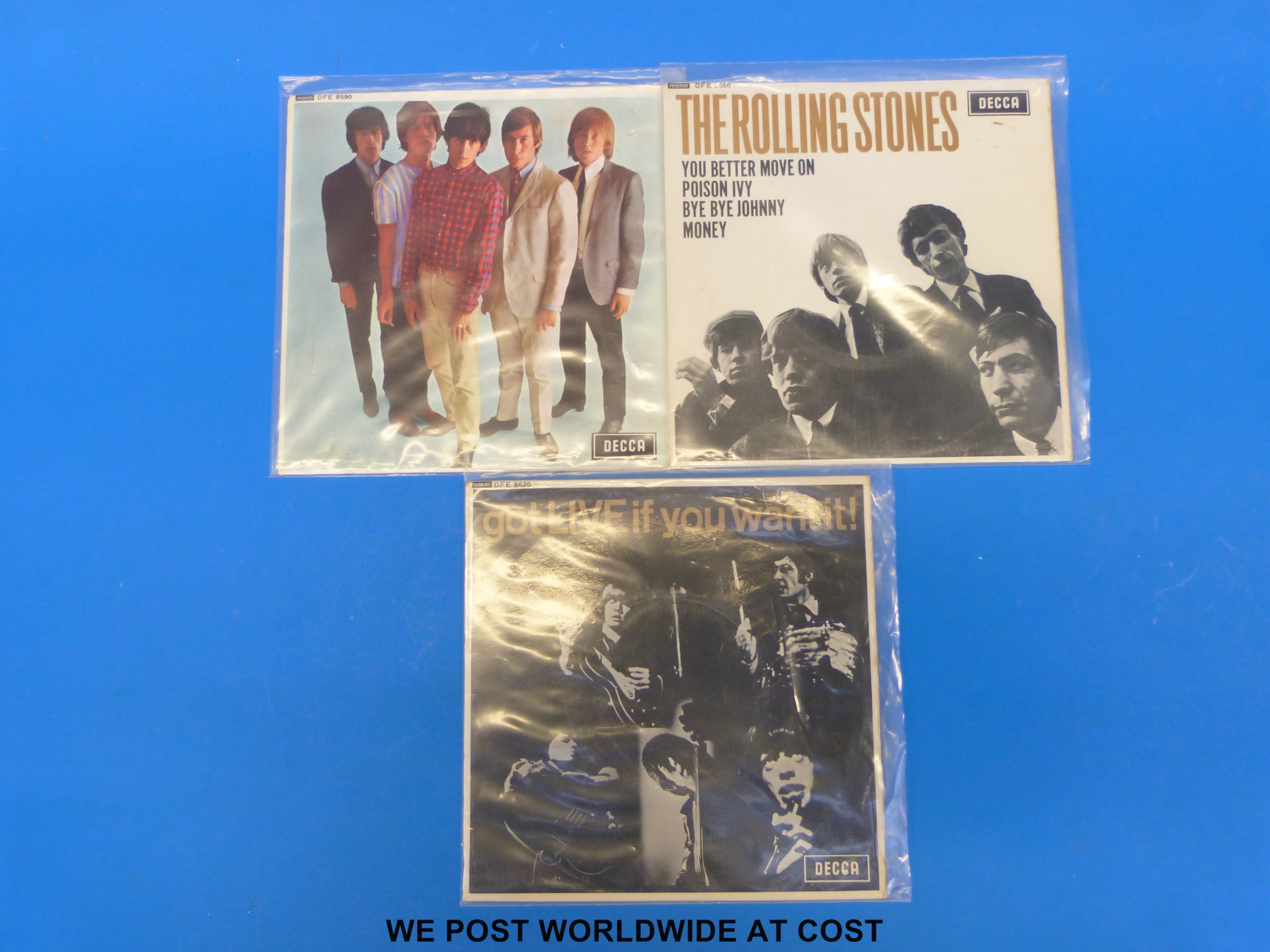 An excellent collection of 21x LPs and 3x EPs by The Rolling Stones. - Image 4 of 4