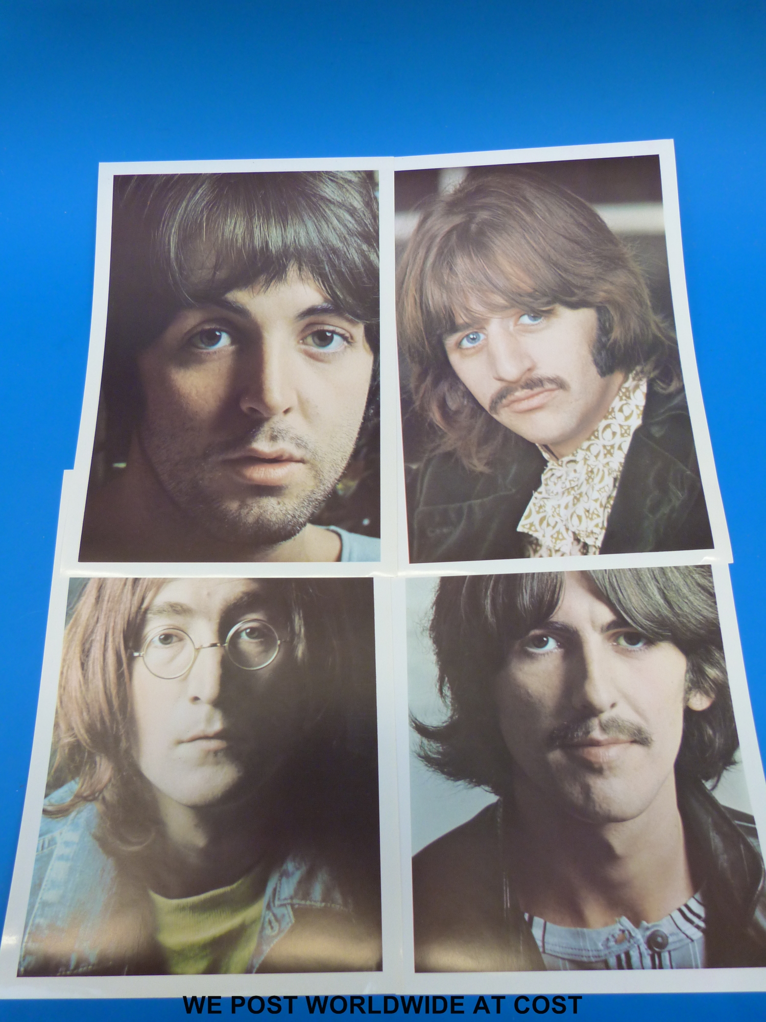 The Beatles “White Album” (2xLP, stereo, complete with poster and 4x photos). - Image 6 of 6