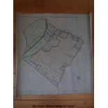 Four rolls of maps relating to Heston and Isleworth areas of Middlesex c1913,