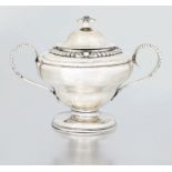 A Cape silver two-handled sugar bowl and cover, Lawrence Holme Twentyman, first half 19th century